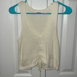 Superdown crochet tank